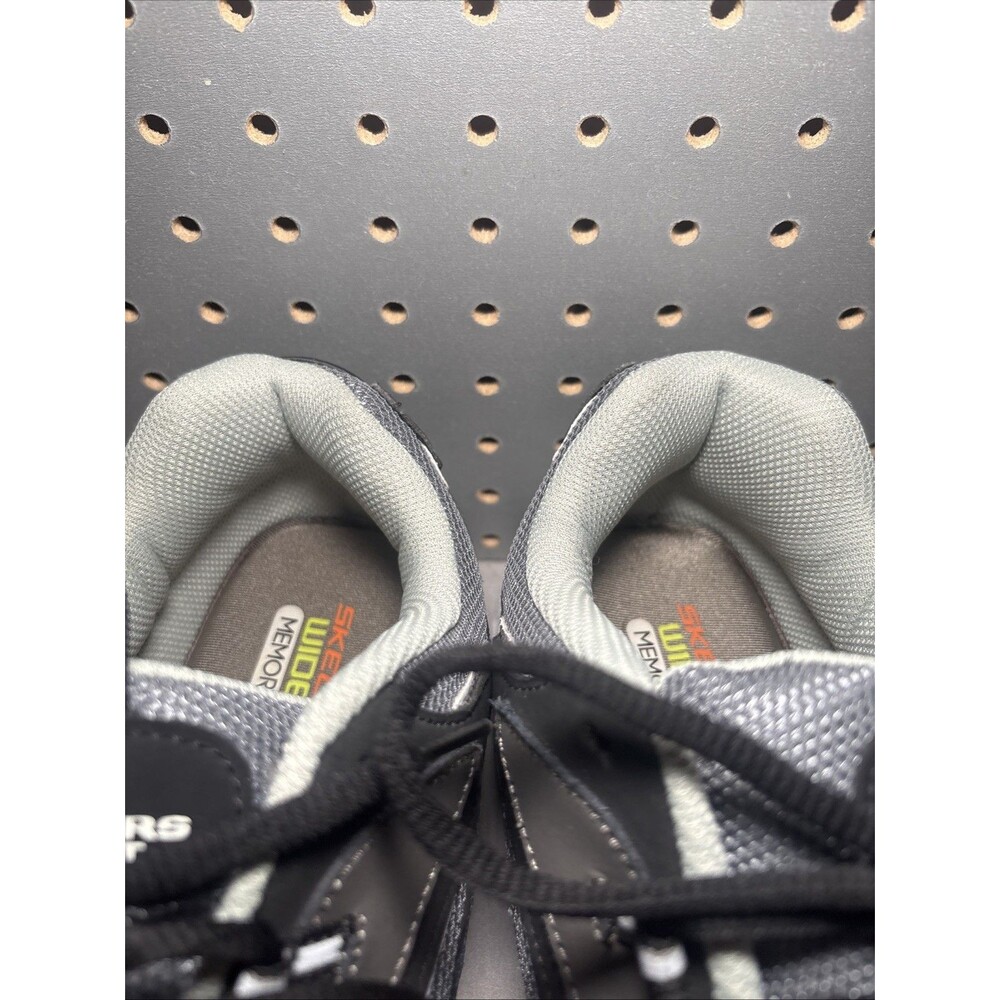 Skechers Stamina Cutback Shoes Mens Size 14 EW Extra Wide Gray Running Sneakers - Picture 11 of 14
